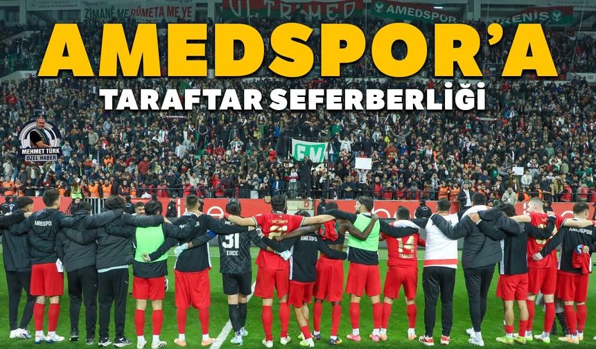 Amedspor’a taraftar seferberliği