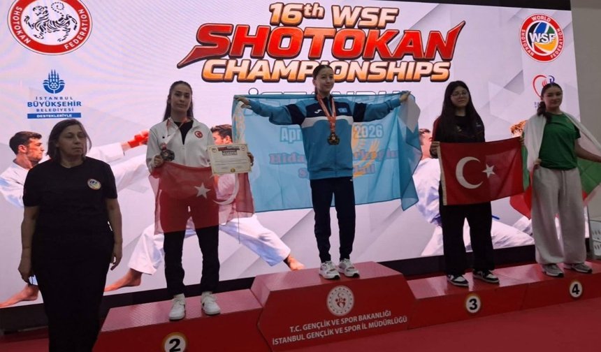 Diyarbakırlı sporcu, dünya 2'ncisi oldu