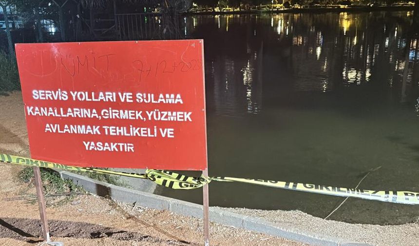 Adana'da nehre düşen genç hayatını kaybetti