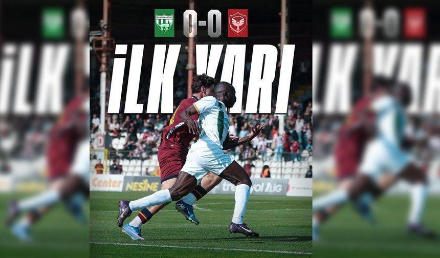 Bandırma'da gol sesi çıkmadı