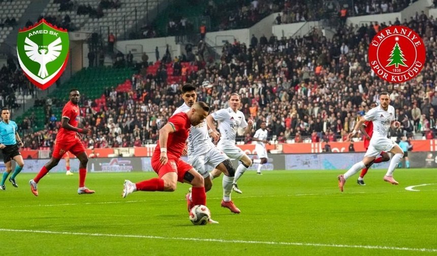 Ümraniye ilk atağında golü buldu:0-1