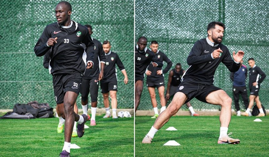 Amedspor son antrenmanını Bandırma'da yaptı