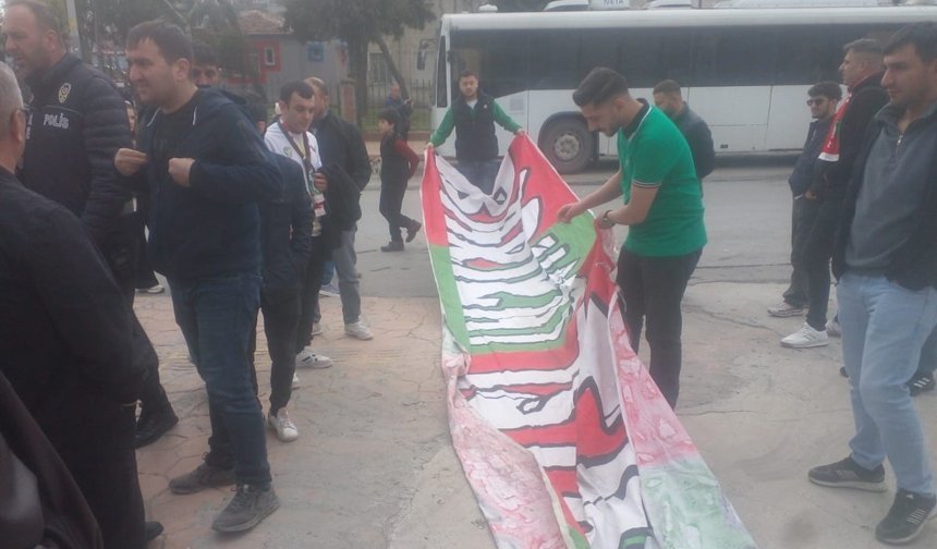 Amedspor'un sadece bir pankartına izin verildi
