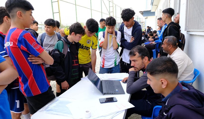 Amedspor'un Batman Akademi seçmeleri de tamamlandı