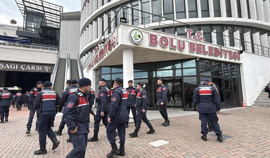 Bolu Belediyesi’nde inceleme tamamlandı: 3 gözaltı