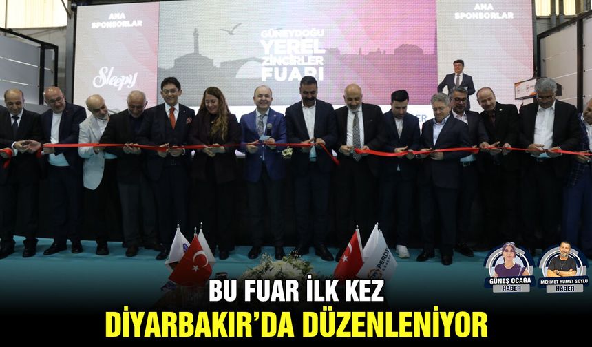 Bu fuar ilk kez Diyarbakır’da düzenleniyor
