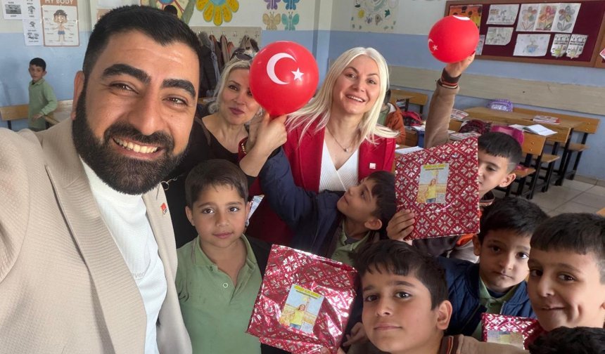 Diyarbakır’da 23 Nisan’da çocuklara anlamlı hediye