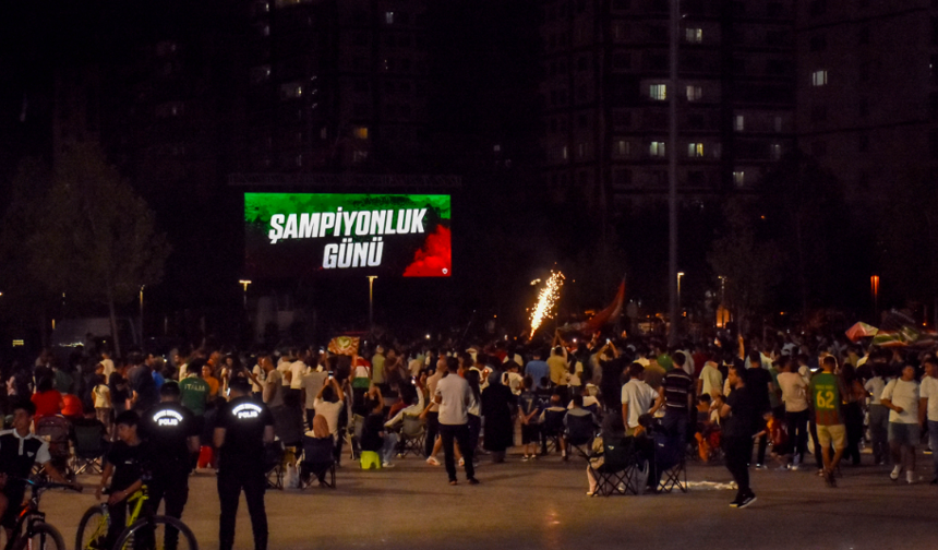 Amedspor'un şampiyonluk maçı için kurulacak dev ekranların yerleri belli oldu