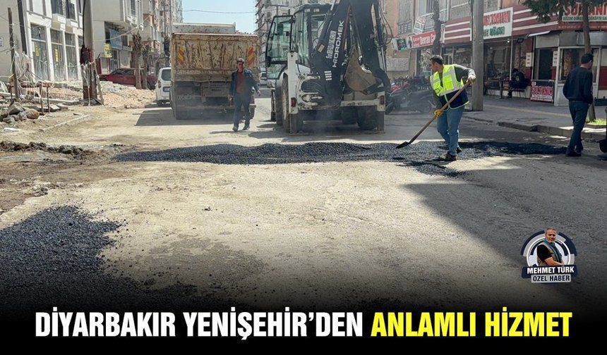 Diyarbakır Yenişehir’den anlamlı hizmet