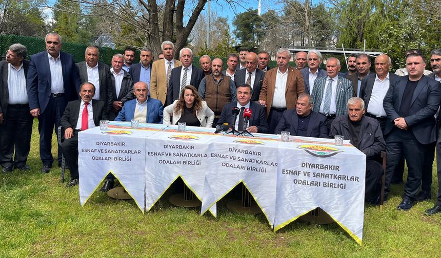 Diyarbakır’da Ebedinoğlu, DESOB adaylığını açıkladı