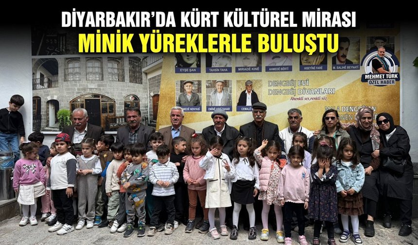 Diyarbakır’da Kürt kültürel mirası, minik yüreklerle buluştu