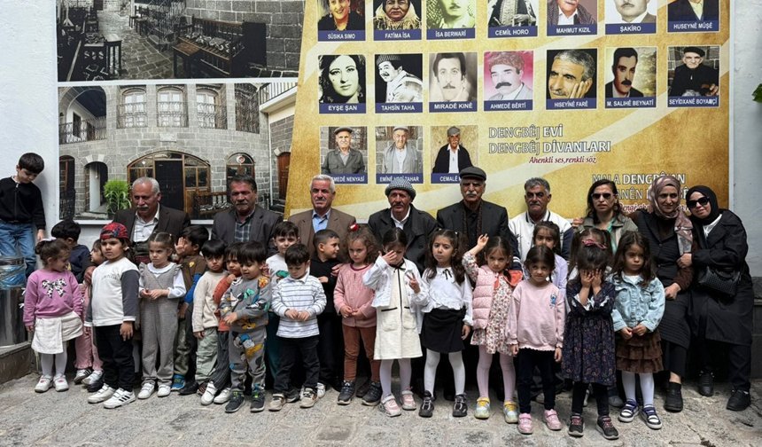 Diyarbakır’da Kürt kültürel mirası, minik yüreklerle buluştu
