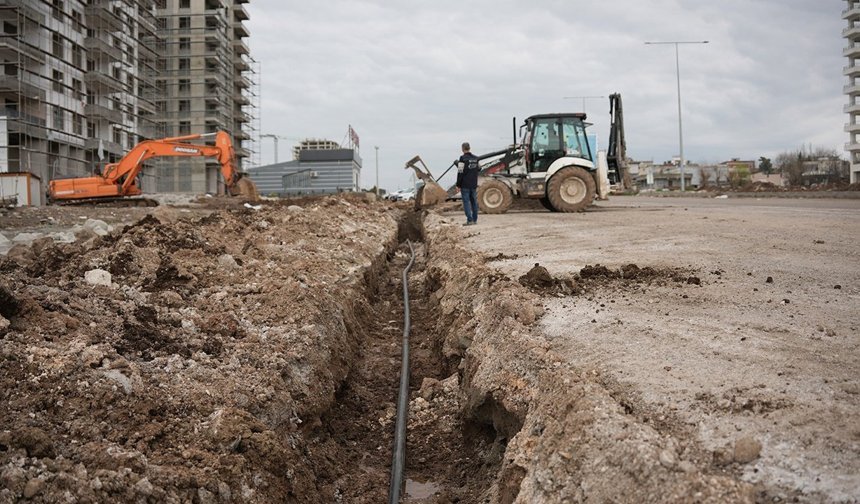 Diyarbakır’da yeni yerleşim alanlarına içme suyu hattı