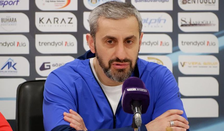 Erzurumspor: Oyuncu ve taraflarımızla gurur duydum