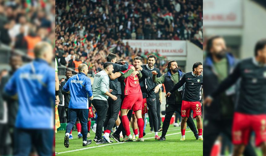 Amedspor gole doymuyor:4-0