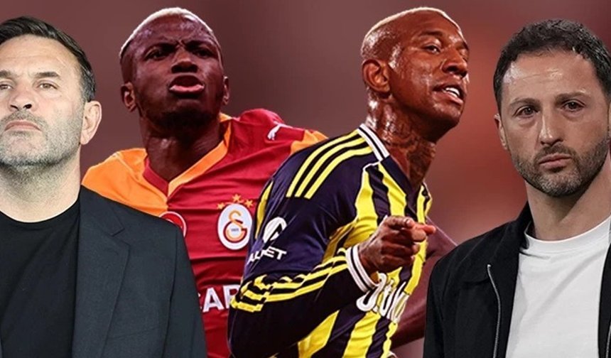 Galatasaray-Fenerbahçe muhtemel 11'ler