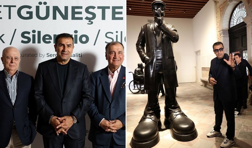Sanatçı Güneştekin'in "Sessizlik" sergisi, İtalya'da