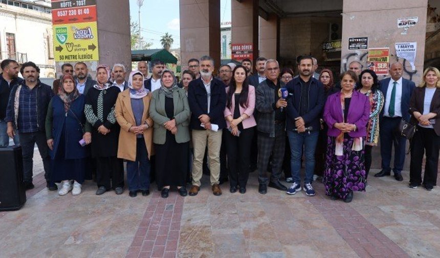 DEM Parti Urfa: Kayyım hırsızlık ve gasptır