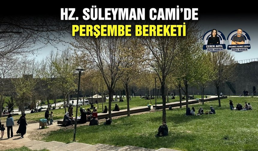 Hz. Süleyman Cami’de Perşembe bereketi