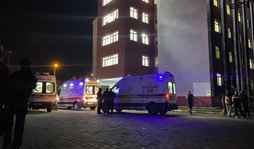 KHK yurdunda zehirlenme: Şüpheli gaz sızıntısı