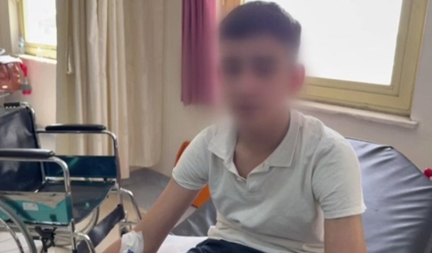 Lisedeki silahlı saldırıda yaralanan çocuk o anları anlattı