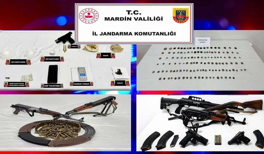 Mardin’de operasyon: 6 gözaltı