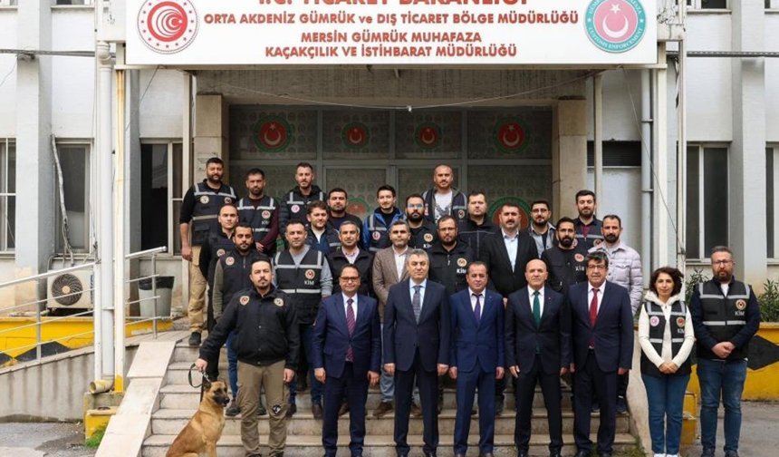 Mersin Limanı'nda 19 kilo kokain ele geçirildi