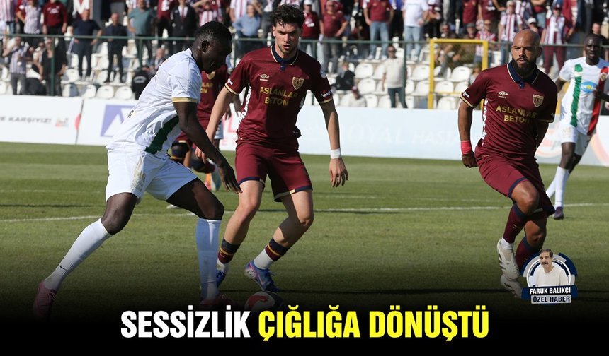 Sessizlik çığlığa dönüştü