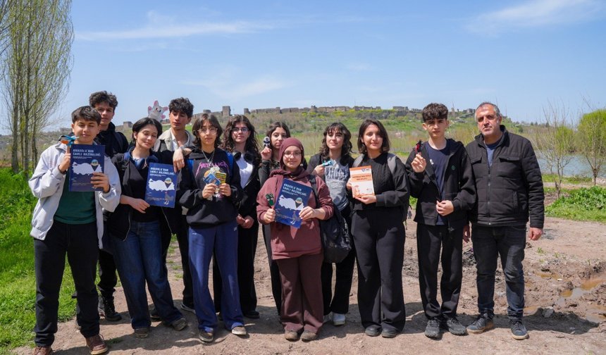 Diyarbakır'da öğrencileri doğa ile buluşturan TÜBİTAK projesi