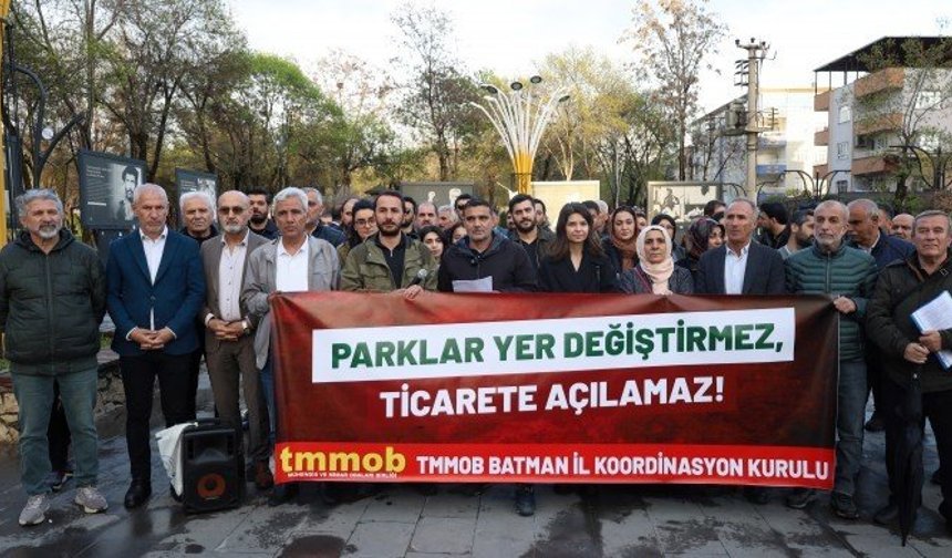 TMMOB’tan kayyımın imar ve plan değişikliğine karşı açıklama