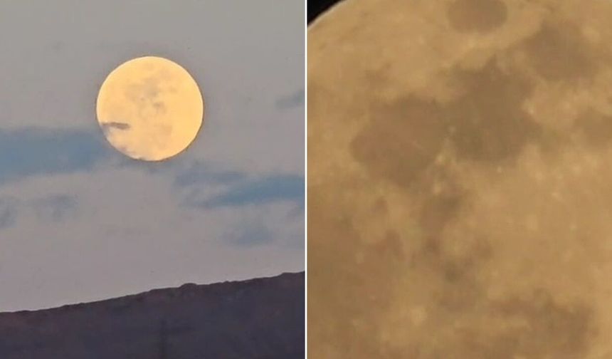 Van'da "Pembe Dolunay"