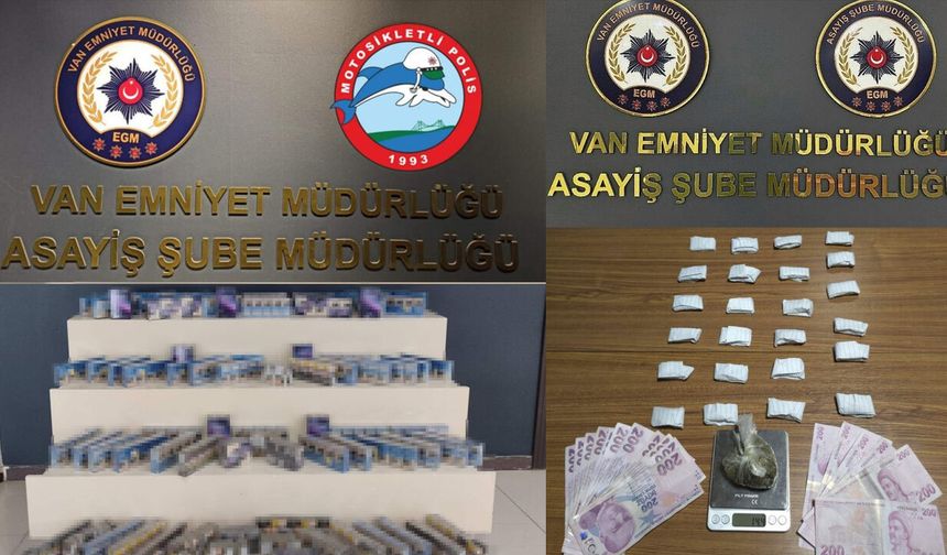 Van'da 55 kişi tutuklandı