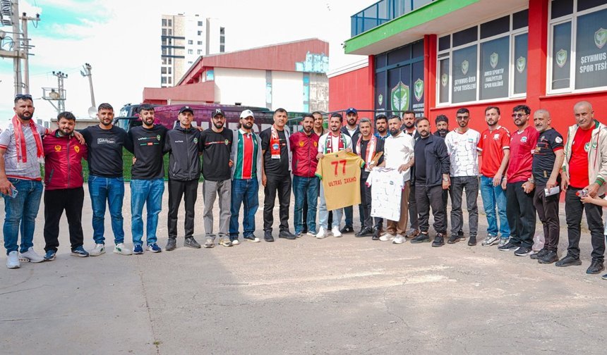 Zaxospor’dan, Amedspor’a destek ziyareti