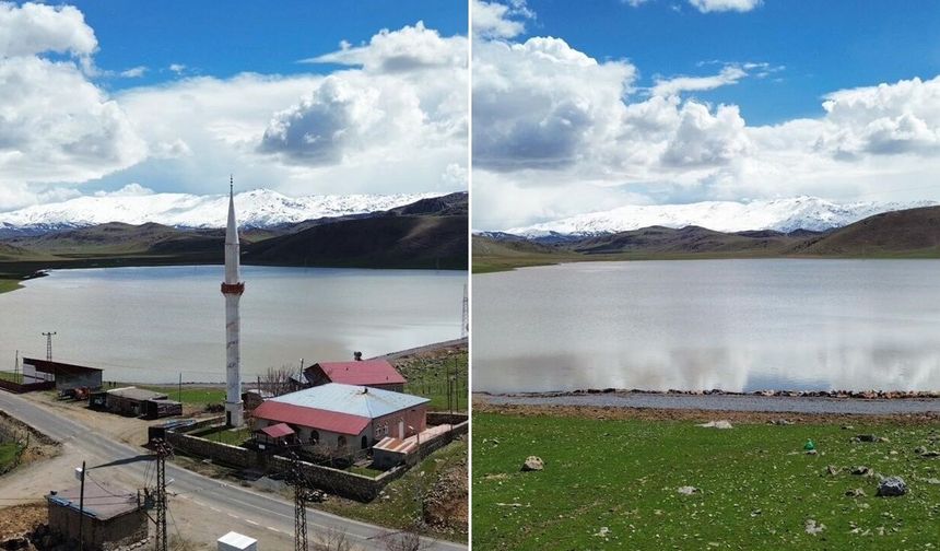Zirin Gölü yeniden doğal görünümüne kavuştu