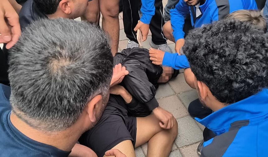 Amedspor konvoyunda kaza