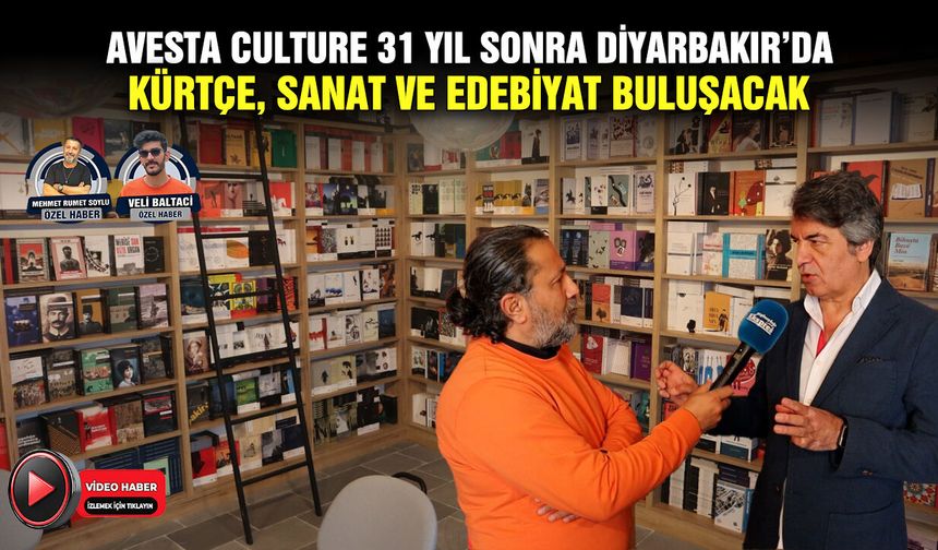 Avesta Culture 31 yıl sonra Diyarbakır’da: Kürtçe, sanat ve edebiyat buluşacak