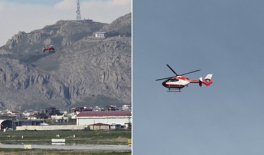 Yüksekova'dan Diyarbakır'a helikopterle sevk edildi