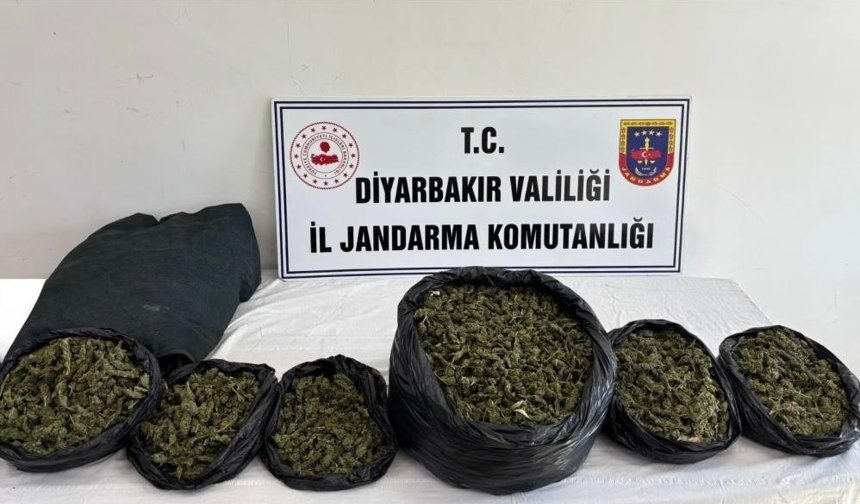 Diyarbakır'da narkotik operasyonu