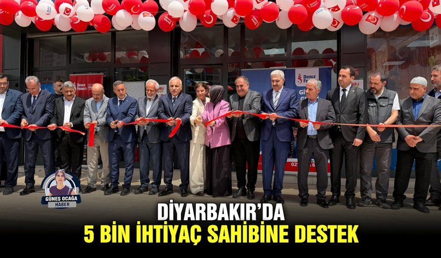 Diyarbakır’da 5 bin ihtiyaç sahibine destek