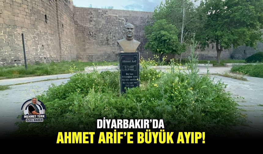 Diyarbakır’da Ahmet Arif’e büyük ayıp