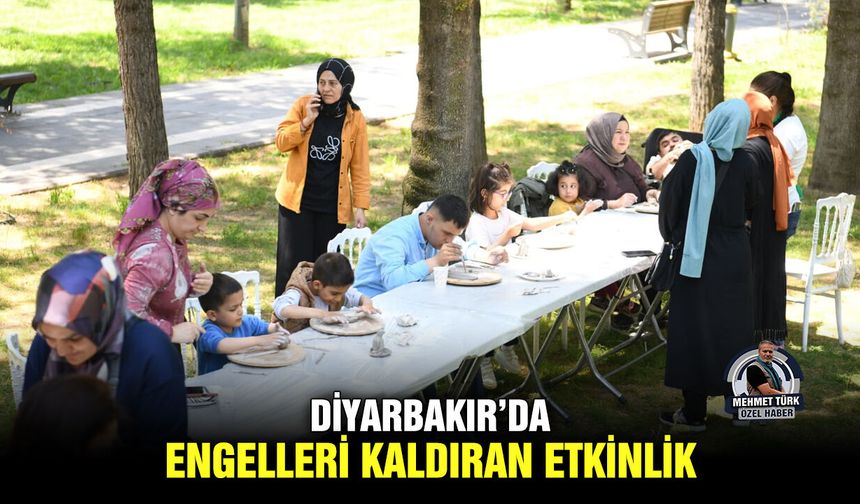 Diyarbakır’da engelleri kaldıran etkinlik