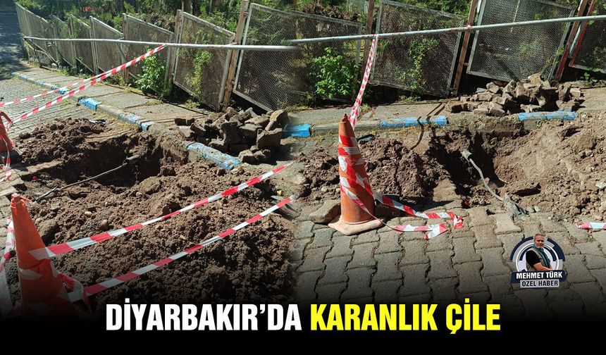 Diyarbakır’da karanlık çile