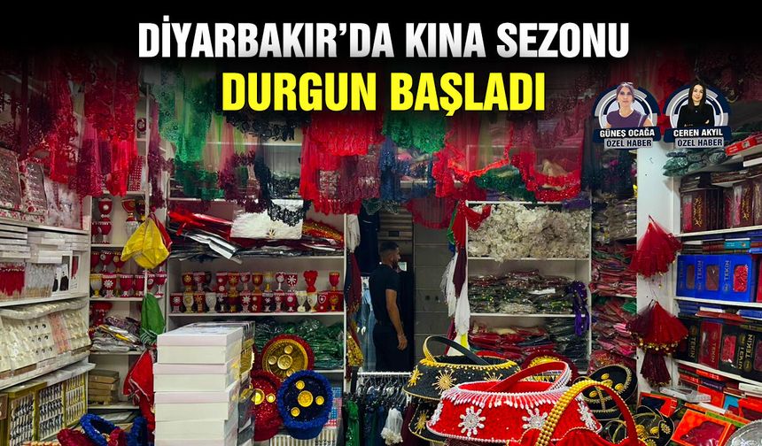 Diyarbakır’da kına sezonu durgun başladı