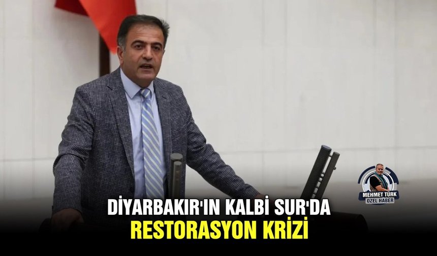 Diyarbakır'ın kalbi Sur'da restorasyon krizi
