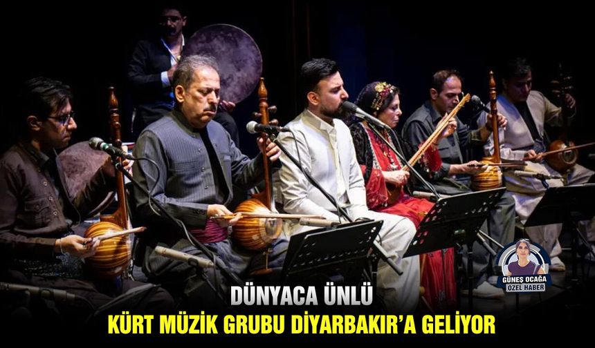 Dünyaca ünlü Kürt müzik grubu Diyarbakır’a geliyor