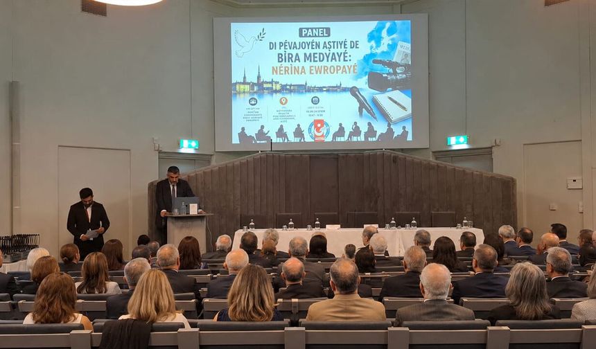 GGC’nin İsveç’teki "Barış Süreçlerinde Basının Hafızası" Paneli Başladı