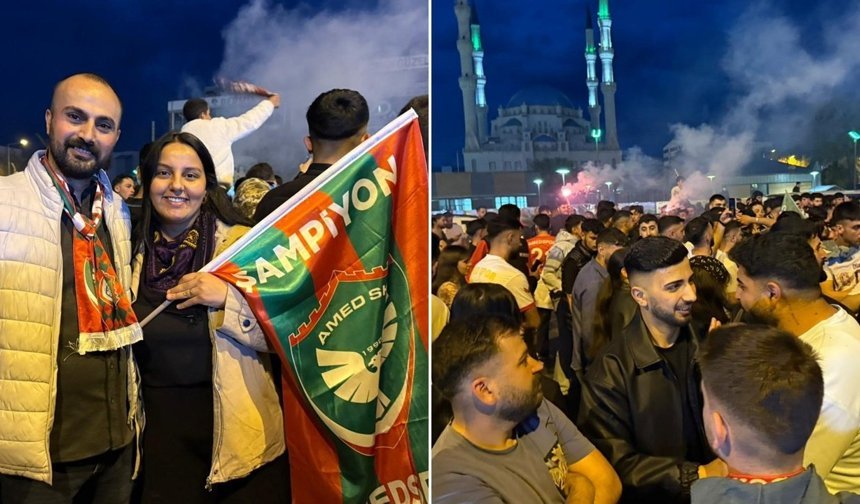 Iğdır sokaklarında Amedspor’un Süper Lig sevinci