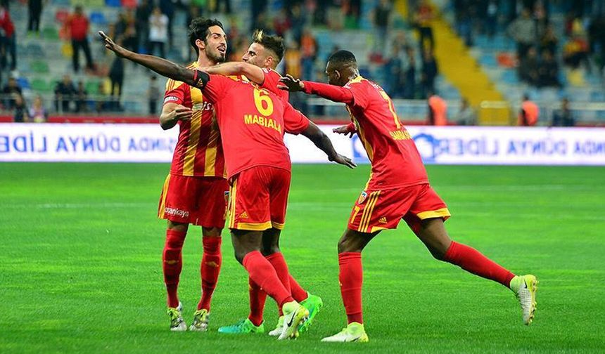 Kayserispor süper lige veda etti