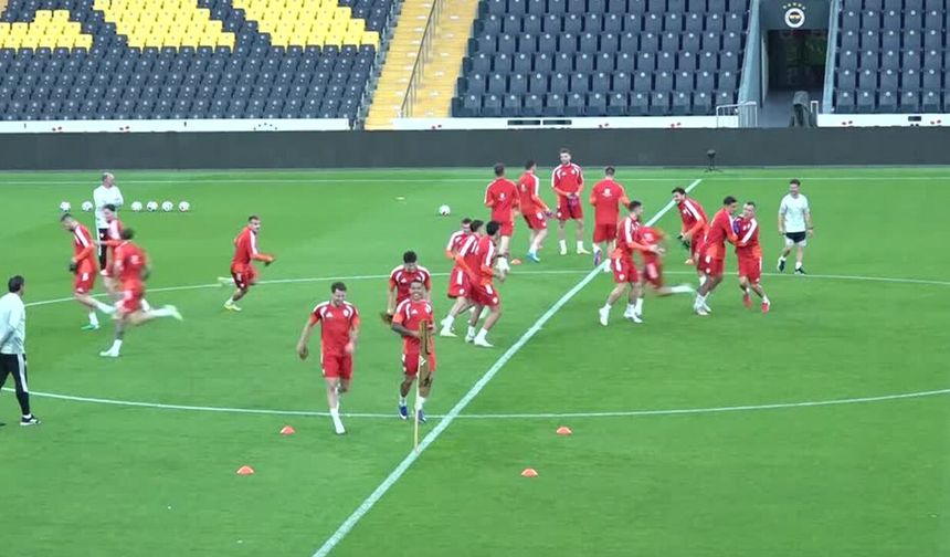 Kuzey Makedonya, Türkiye maçı hazırlıklarını tamamladı