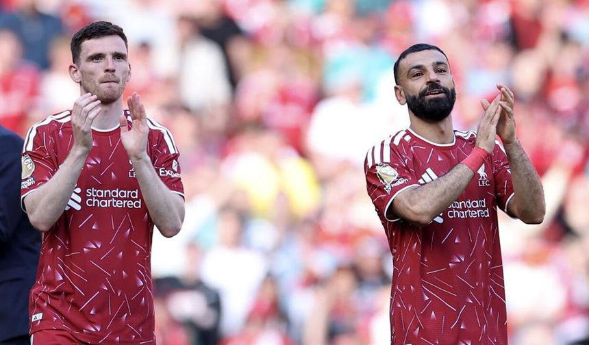 Mohamed Salah ve Robertson'dan Liverpool'a duygusal veda